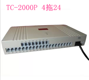 獨家總代*威而信TC-2000P集團電話交換機4拖24報分機號來顯24分機-淘寶網